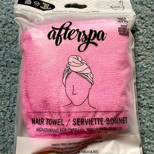 Hair towel. Brand new sealed in bag!